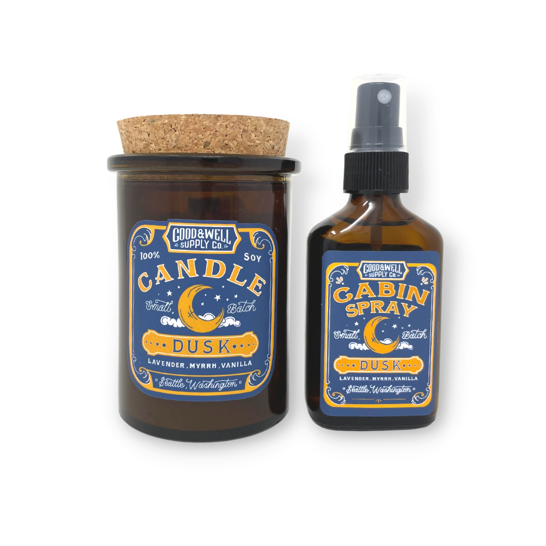 Apothecary Candle & Cabin Spray Bundle