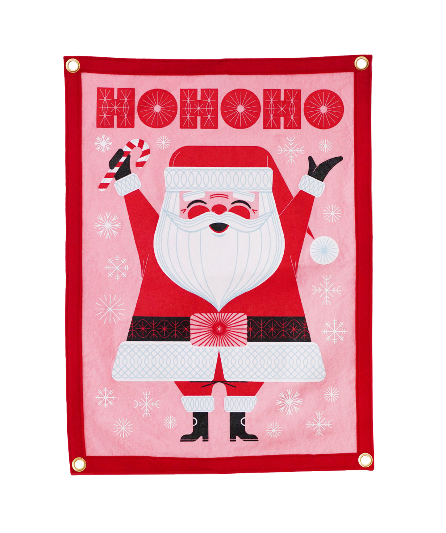 Ho Ho Ho Holiday Camp Flag