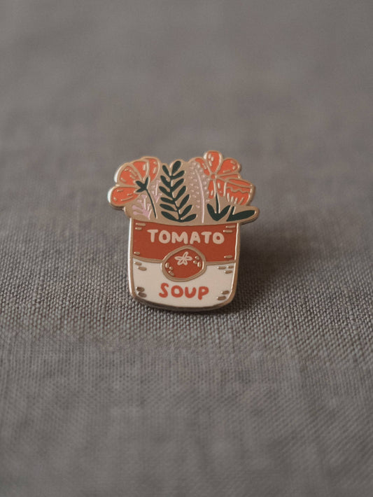 Tomato Soup Can Enamel Pin