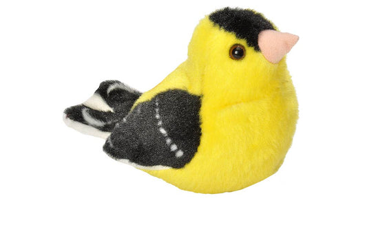American Goldfinch Stuffed Animal with Sound
