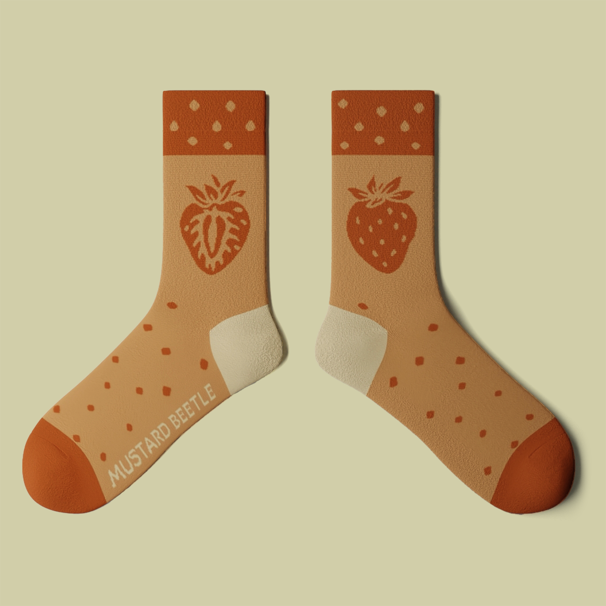 Strawberry Crew Socks