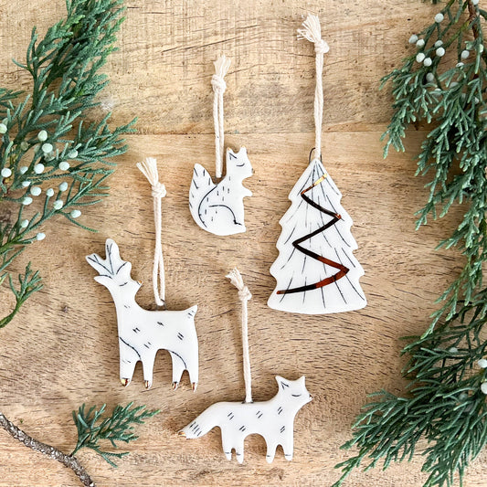 Mini Woodland Ornament