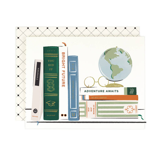 Books for the Graduate Greeting Card