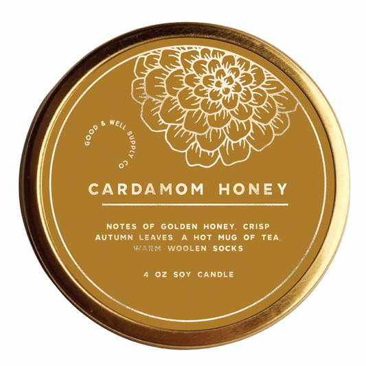 Cardamom Honey Golden Garden Candle