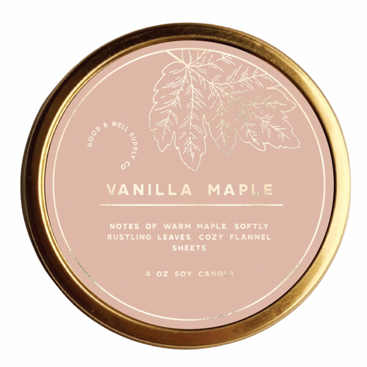 Vanilla Maple Golden Garden Candle