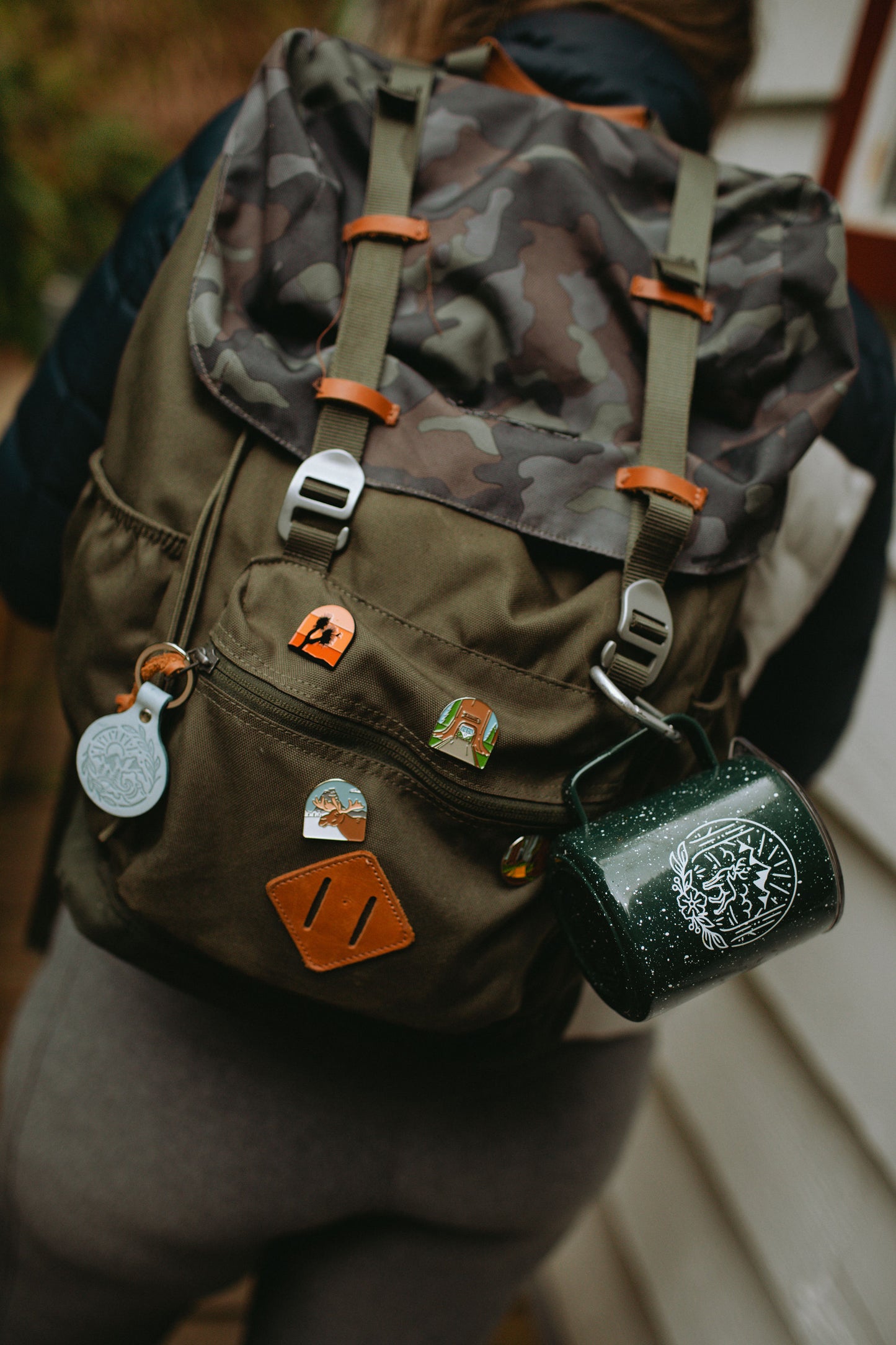 Redwood National Park Enamel Pin