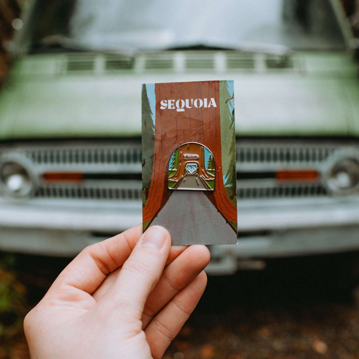 Sequoia National Park Enamel Pin