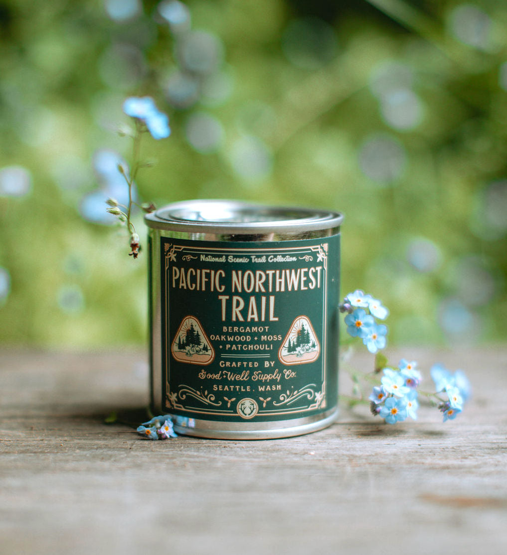 Pacific Northwest Scenic Trails Candle