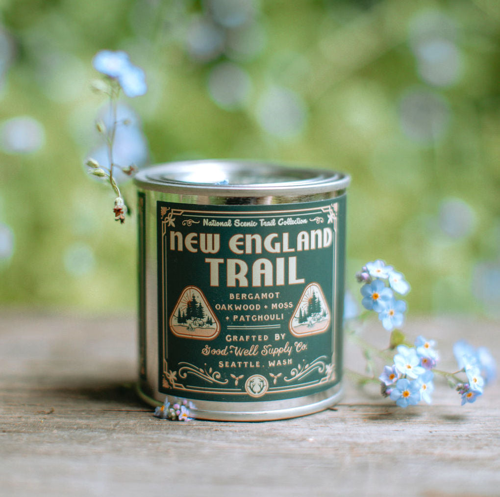 New England Scenic Trails Candle