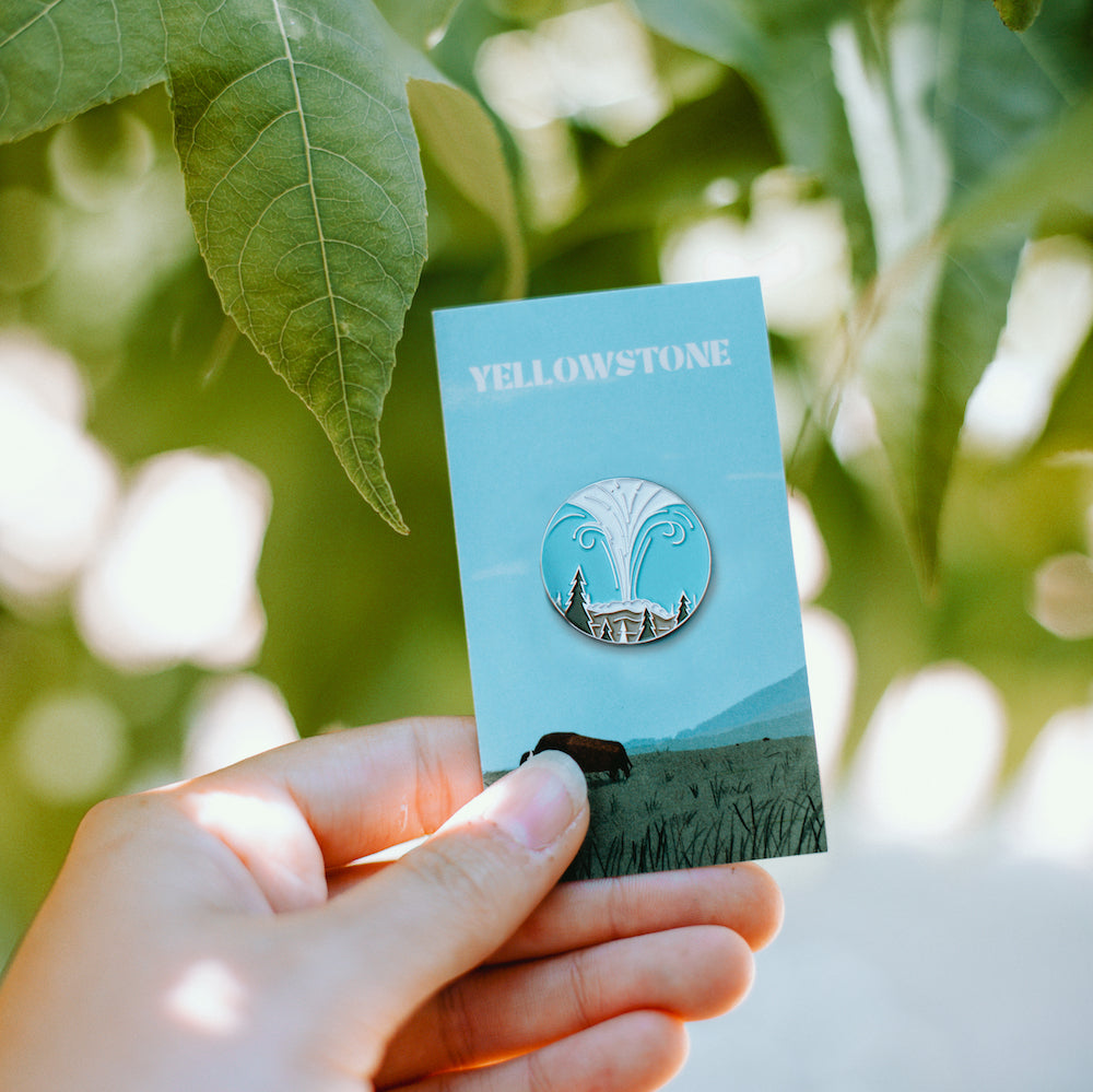 Yellowstone National Park Enamel Pin