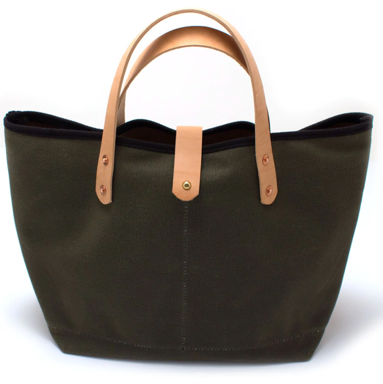 Mini Waxed Canvas Tote