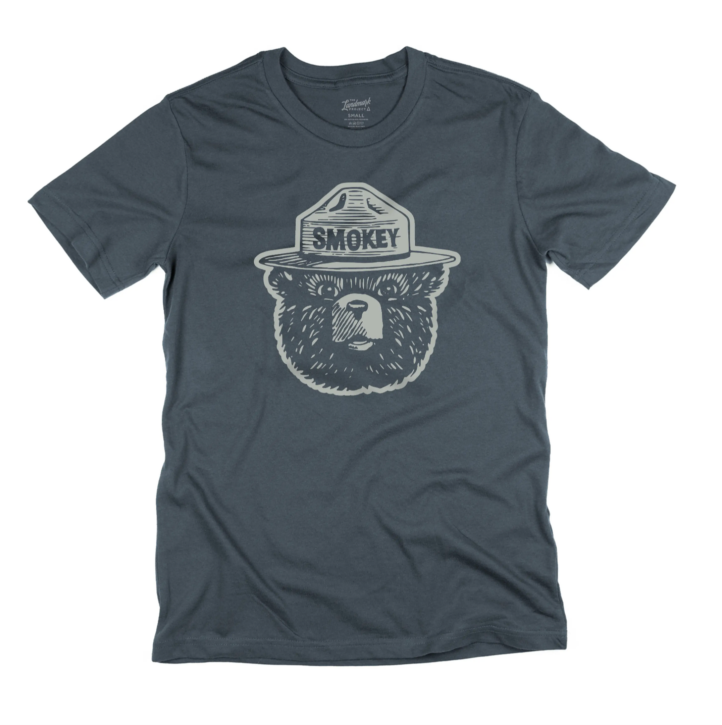 Smokey Logo T-shirt - Deep Navy