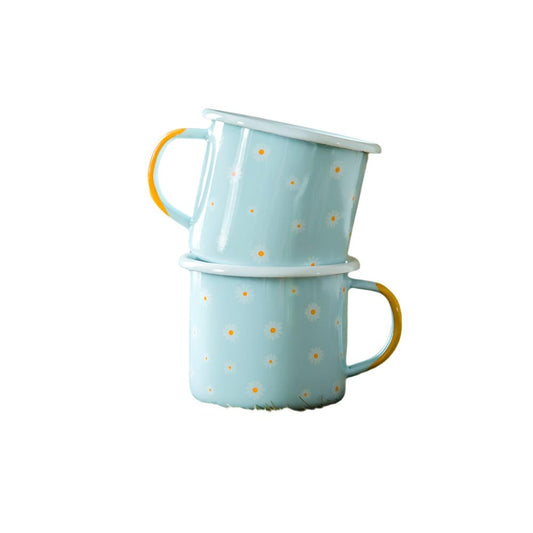 12oz Mint Enamel Camp Mug