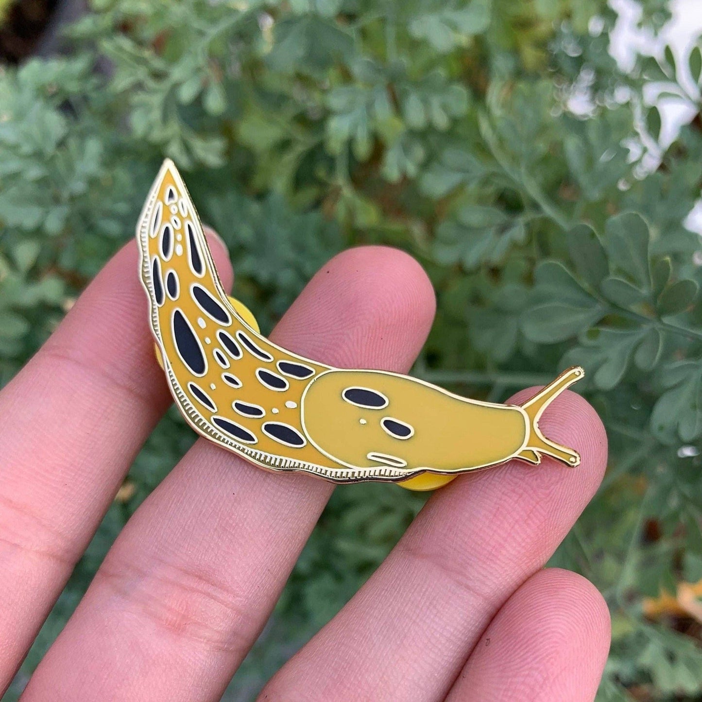 Pacific Banana Slug Enamel Pin