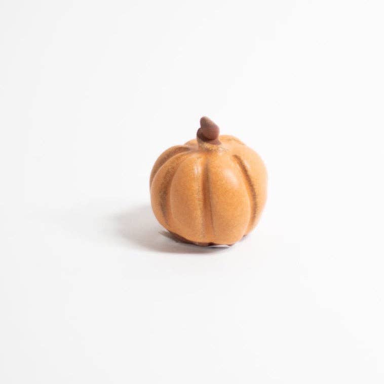 Tiny Ceramic Pumpkin