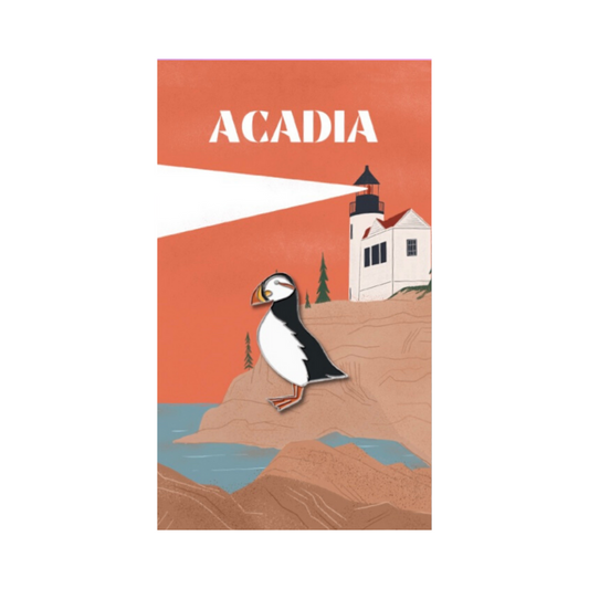 Acadia National Park Enamel Pin