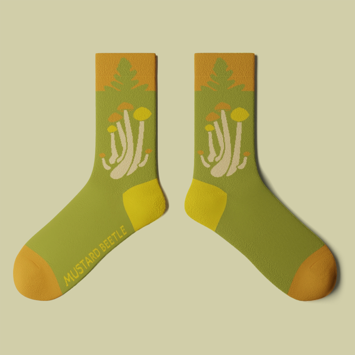 Mushrooms Crew Socks