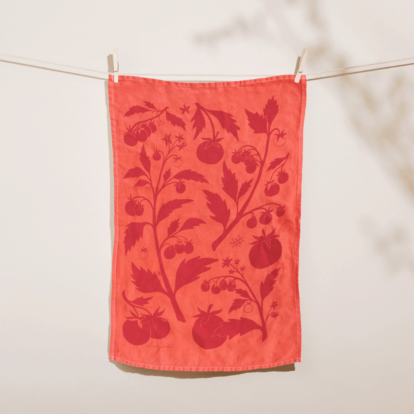 Tomato Tea Towel