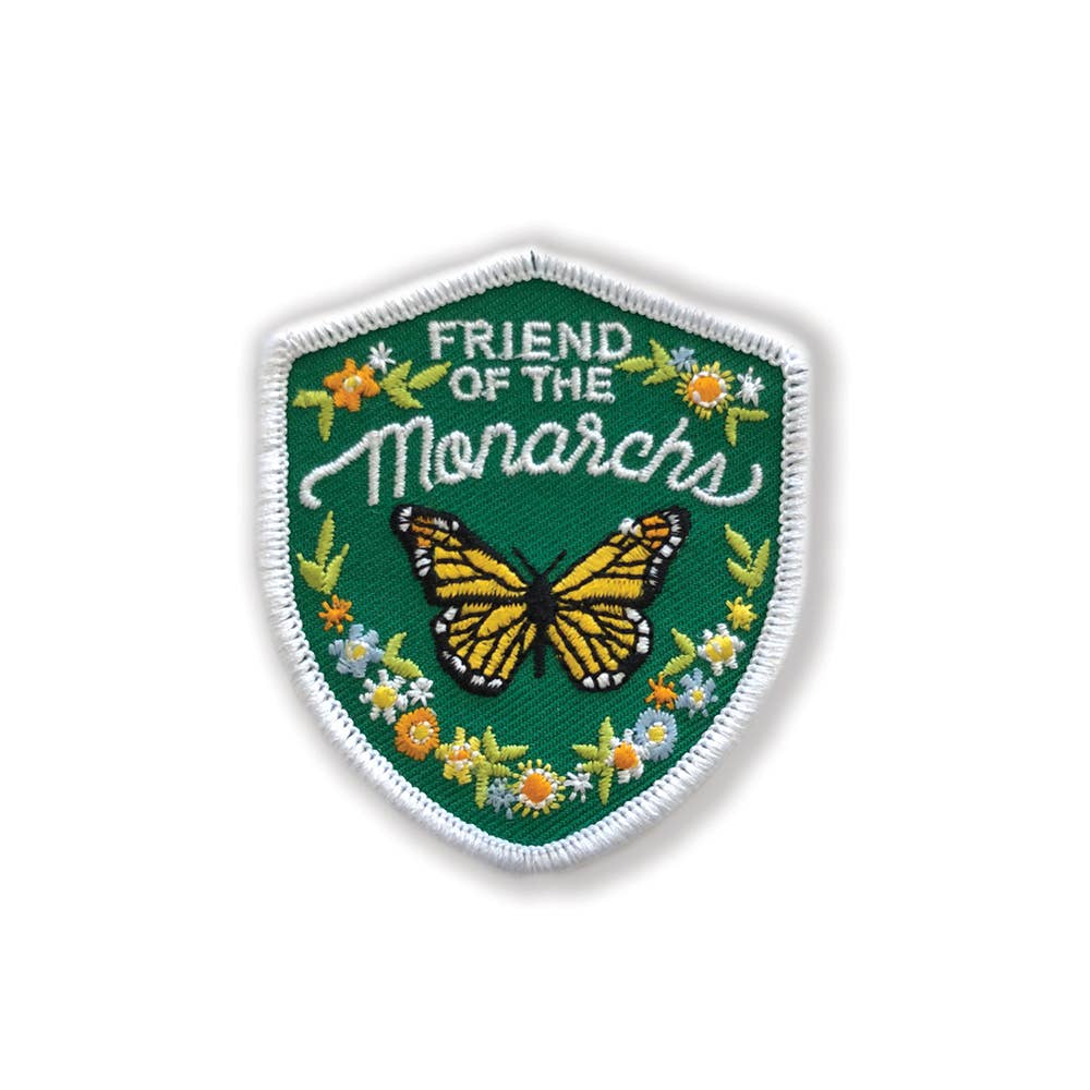 Friend of the Monarch Embroidered Patch