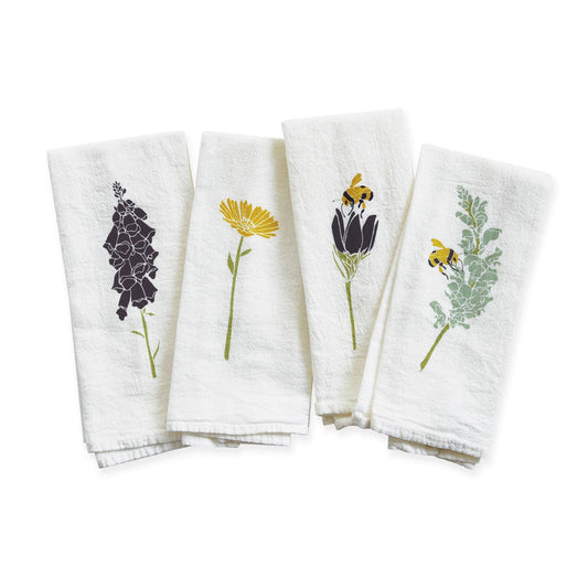 Honeybee Garden Napkins / Set of 4