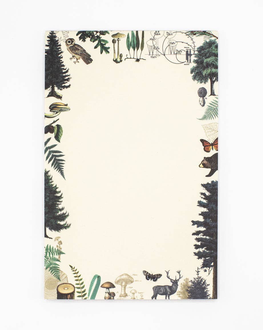 Woodland Forest Notepad