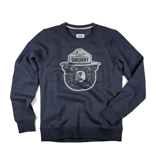 Smokey Logo Sweatshirt - Navy