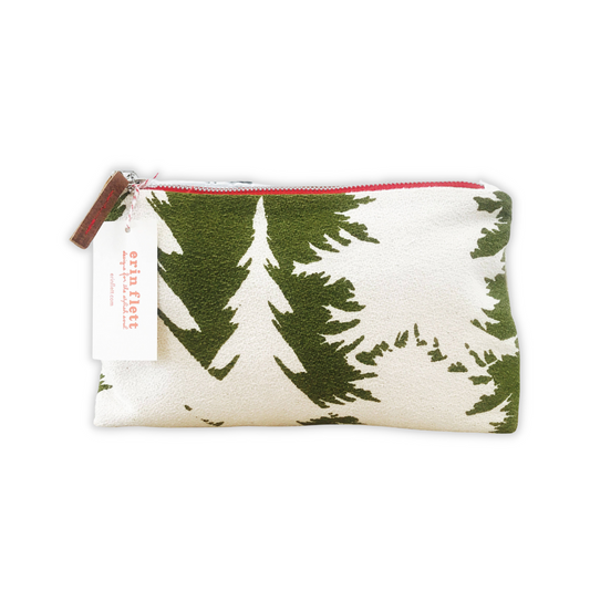 Evergreen Ashley Pine Makeup Zipper Bag