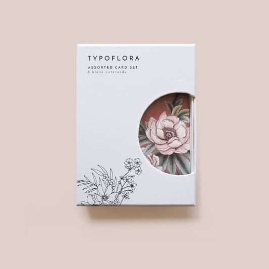 Boxed Card Set - Spring Flora Portrait