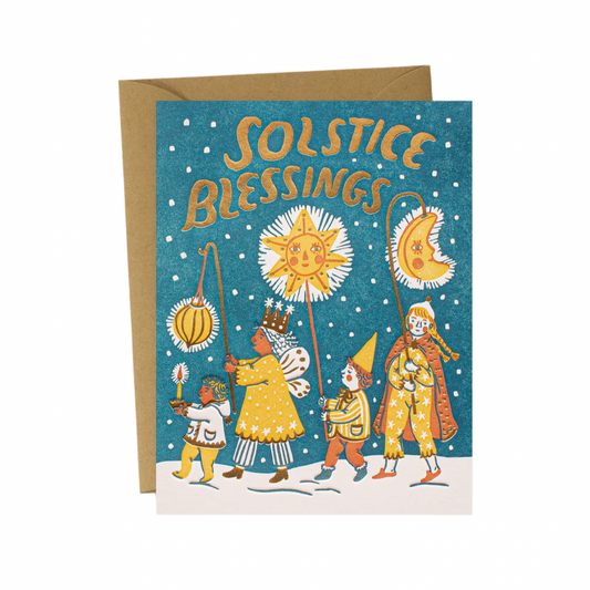 Solstice Parade Greeting Card