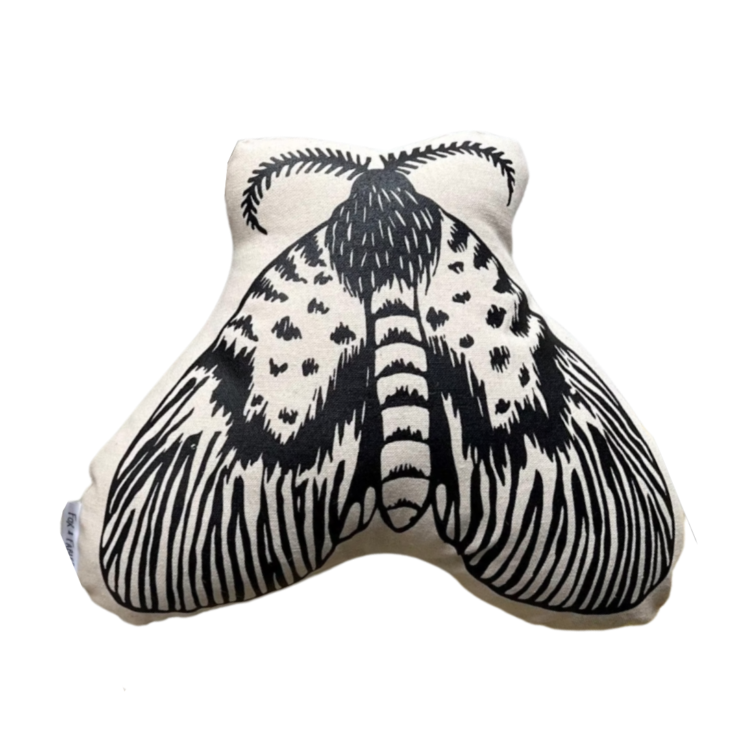 Moth Printed Pillow