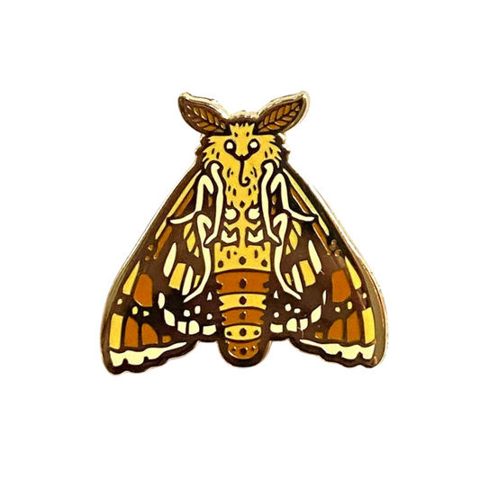 Moth Enamel Pin