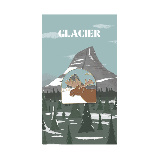Glacier National Park Enamel Pin