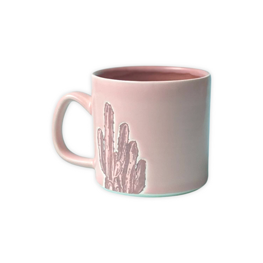 Essential Cactus Mug - Light Pink - City in Bloom