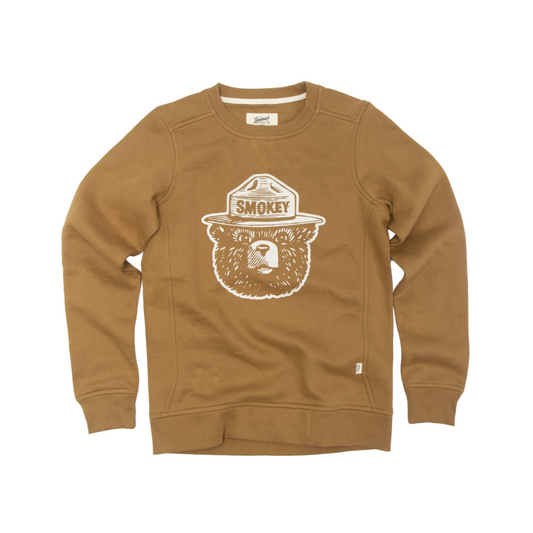 Smokey Logo Sweatshirt - Gold