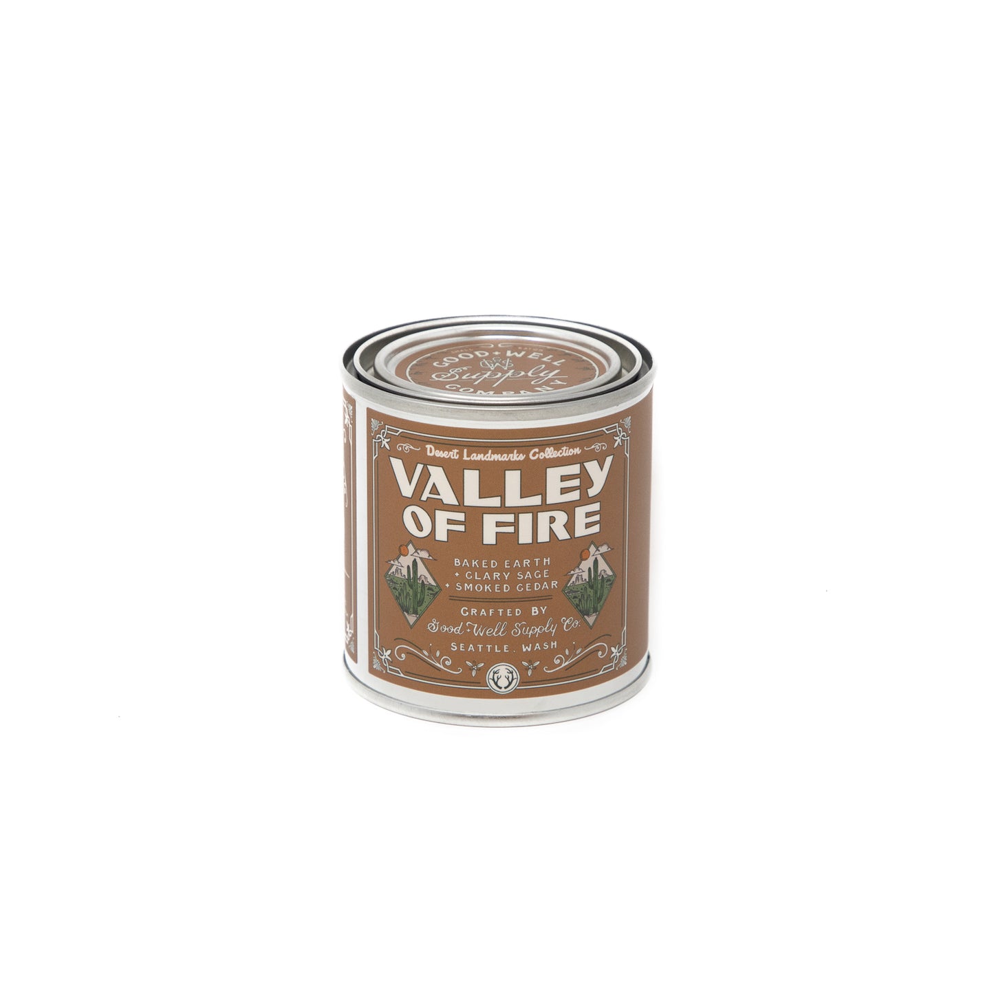 Valley of Fire Desert Landscapes Candle