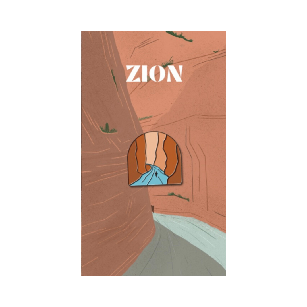 Zion National Park Enamel Pin - 50% OFF